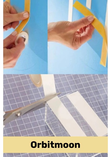 Premium Ürün Kolay Uygulanır Uzun Ömürlü Ekstra Güçlü Yapışkan Iz Bırakmaz Çift Taraflı Köpük Bant modelleri