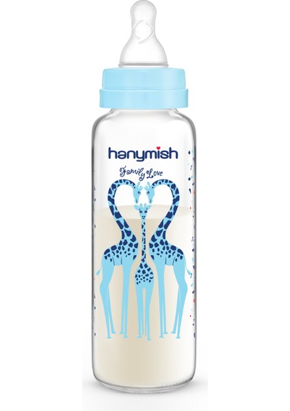 Mavi Doğal Cam Bebek Biberonu 240 Cc, Sağlıklı ve Şık Tasarım modelleri