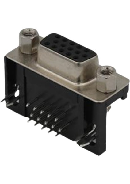 15 Pin 3 Sıra 90' Pcb Tip Dişi D-Sub Konnektör ( 5 Adet ) fiyatları