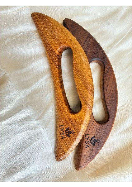 El Yapımı Iroko Masaj Aleti