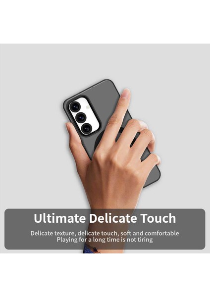 Samsung Galaxy S25 Fe Kılıf Kamera Çıkıntılı Mat Magsafe Şarj Özellikli Kenarları Renkli Premium Sert Kapak fırsatları