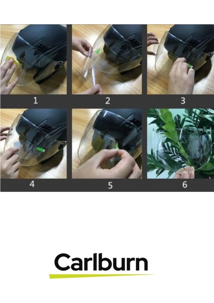 Özel Üretim Su Tutmaz Film Bisiklet Motosiklet Kaskı Vizor Buhar Önleyici Yağmur Kaydırıcı fiyatları