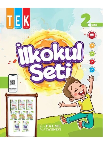 Palme 2.sınıf Tek Ilkokul Seti *yeni* 2025