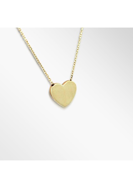 Özel Tasarımı Üç Boyutlu Altın Kalp Kolye modelleri