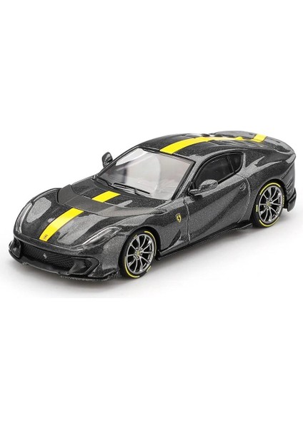 Bbr Models Ferrari 812 Competizione Grigio Competizione 1/64 Model Araba modelleri
