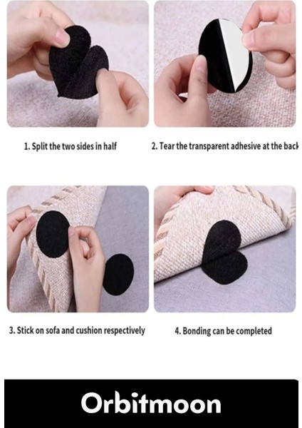 Özel Seri Kendinden Yapışkanlı Halı Kilim Sabitleyici Koltuk Kaydırmaz Yıkanabilir 50 Adet Cırt Bant fiyatları