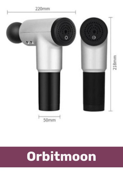 Premium 4 Başlıklı Boyun Bel Sırt Bacak Fısıltı Sesli Hafif Kas Rahatlatıcı Şarjlı Masaj Tabancası fiyatları