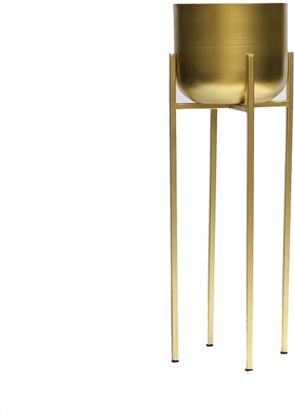 Ayaklı Metal Saksı Büyük Boy