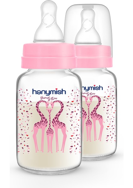Doğal Cam Biberon 125 Ml, Sağlıklı ve Güvenli Bebek Besleme Şişesi modelleri