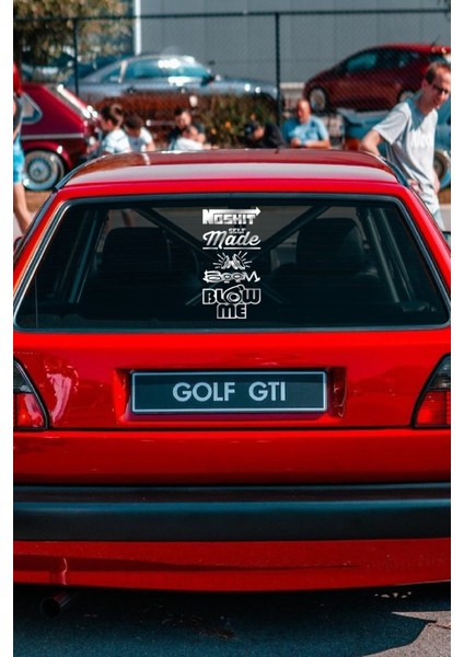 Oto Arka Cam Özel Yeni Sticker Model 15 Beyaz 40*20 cm modelleri