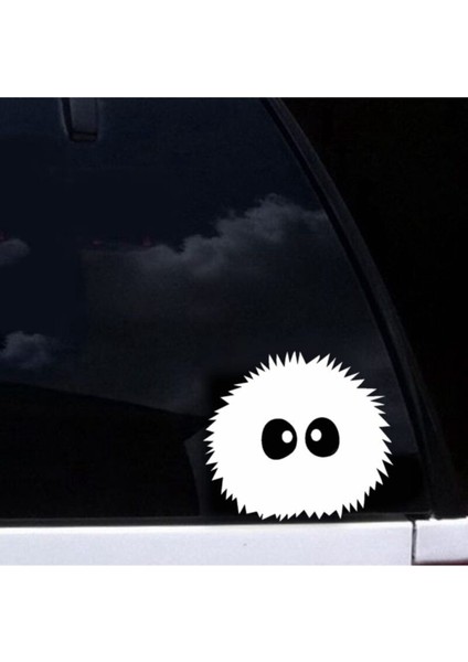 Komik Karikatür Tasarım Oto Özel Yeni Sticker Beyaz 15*13,5 cm