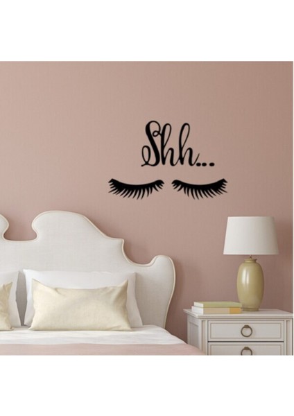 Yaratıcı Kirpikler Modern Duvar Özel Yeni Sticker Oturma Odası Yatak Odası