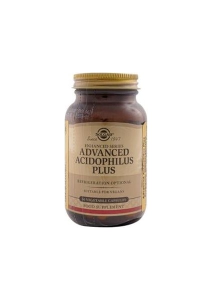 Advanced Acidophilus Plus 60 Kapsül