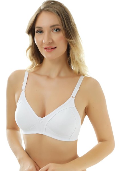 % 100 Pamuk Penye Telsiz Toparlayıcı ( Balensiz Minimizer ) Beyaz Sütyen EBRB1001 fiyatları