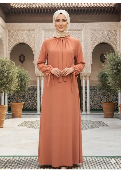 Efsane Ayrobin Kadın Tesettür Elbise