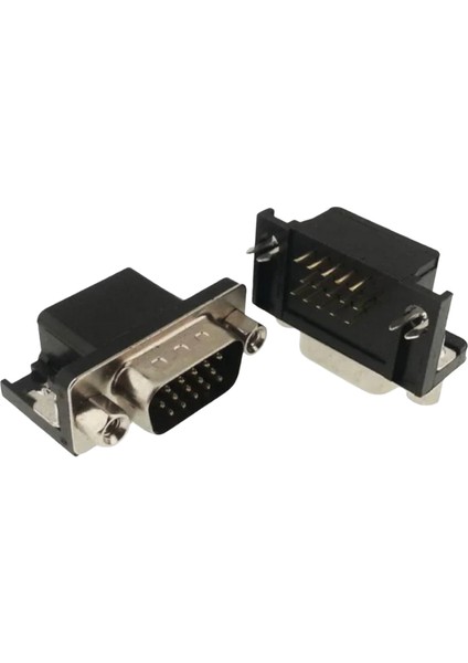 15 Pin 3 Sıra 90' Pcb Tip Erkek D-Sub Konnektör ( 5 Adet )