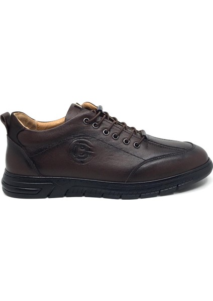 Goldbrand Hakiki Deri Erkek Rahat Ortopedik Günlük Kışlık Sneaker Akıllı Bağcıklı Ayakkabı 40-44 fiyatları