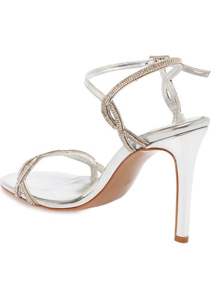 Platin Vegan Kadın Abiye Ayakkabı - K24Y1AY67224-O53 fırsatları