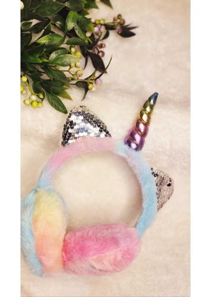 Unicorn Pelüş Kulaklık. Kisa Peluş Kulaklık fırsatları