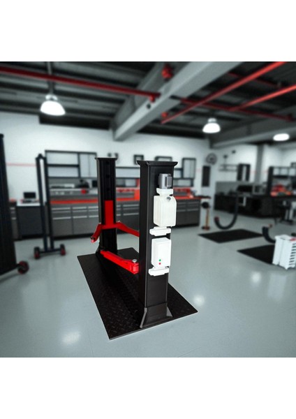 3D Baskı 1/18 Ölçekli Maket Araç Lift (Ayarlanabilir) Profesyonel Diorama Aksesuarı fiyatları