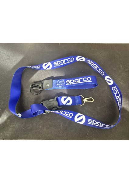 Sparco 2'li Set Mavi Anahtarlık