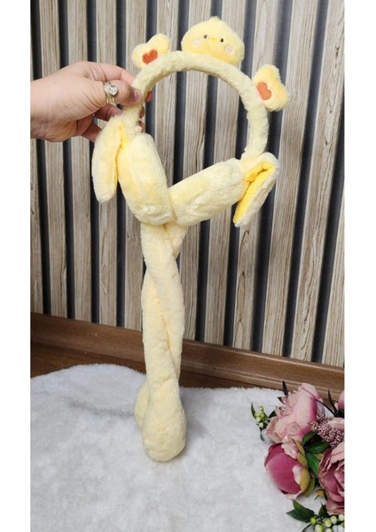 Peluş Kulak Isıtıcı. Hayvan Figürlü Ses Çıkartan Kulaklık
