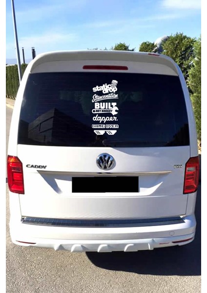 Oto Arka Cam Özel Yeni Sticker Ingilizce Model 70 40*20 cm fiyatları
