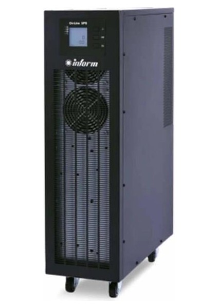 Inform 6kva Dsp Evo Onlıne 1/1f LCD Ekran Tower Ups 16X 12V 9 Amper