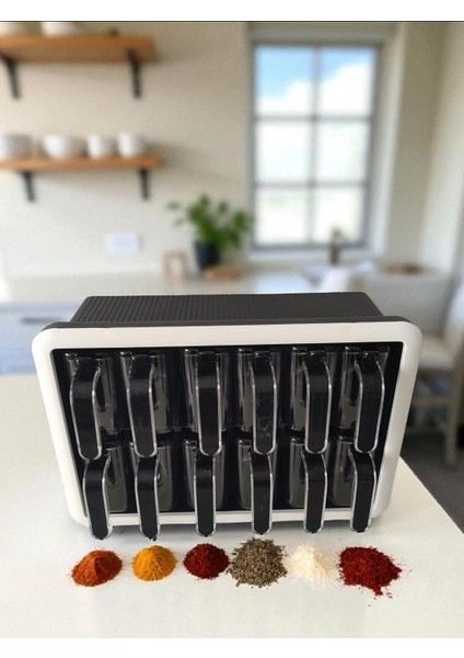 12 Gözlü Baharatlık Seti