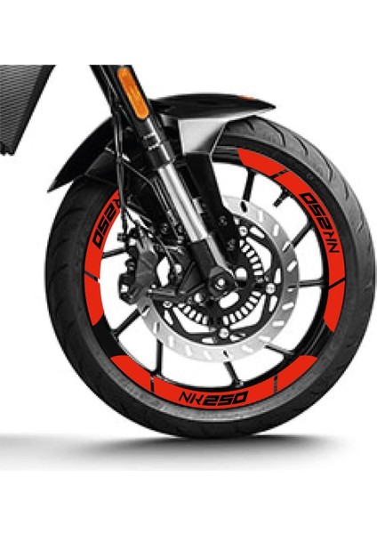 Neon Turuncu Cf Moto 250 Nk Geniş Jant Sticker Etiket Modeli fiyatları