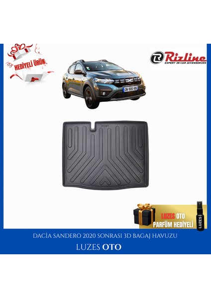 Dacia Sandero 3D Bagaj Havuzu 2021