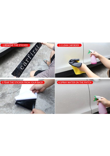 Turbo Yazılı Kapı Kolu Sticker Etiket Modeli modelleri