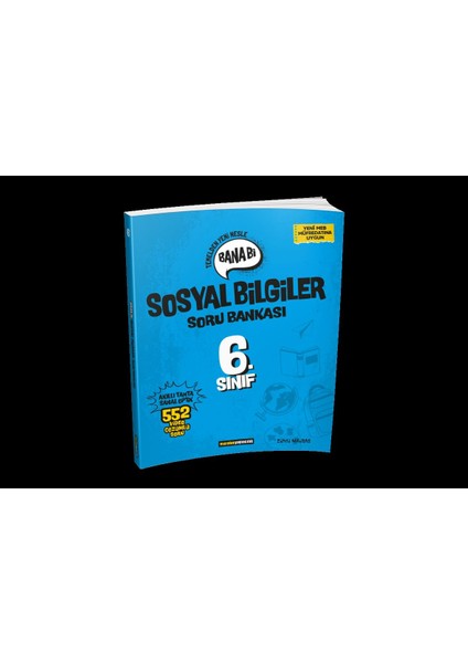 6.sınıf Bana Bi Sosyal Bilgiler Soru Bankası