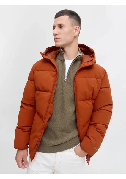 Jack&jones 12283517 Jjglobal Puffer Jacket Pıcante Erkek Mont modelleri