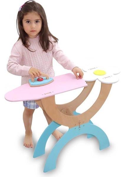 1038 Ahşap Ütü Masası Seti -Lulubere Oyuncak fırsatları