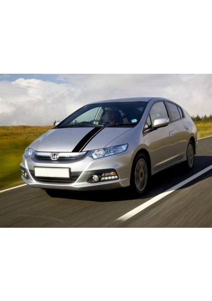 Ön Kaput Düz Şerit Çizgi Sticker Etiket Modeli