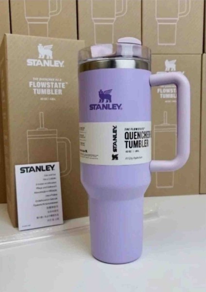 Stanley Quencher Pipetli Termos Bardak 1.18 Lt Lila