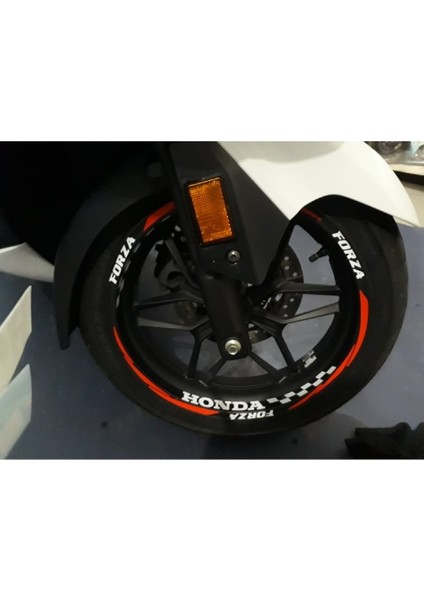 Yeni Özel Motosiklet Jant Şeridi Honda Forza Sağ-Sol/ön-Arka