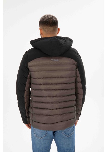 Omnı Heat Turbodown Bej Siyah Regular Fit Termal Mont