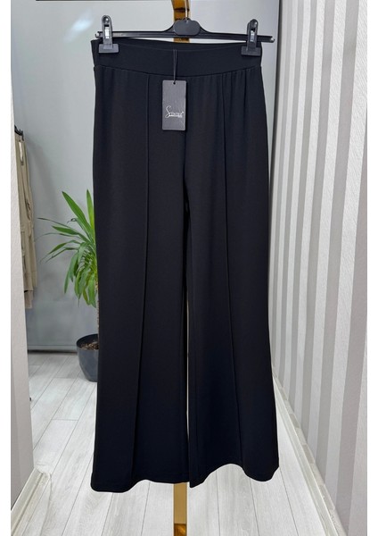 Madrid Ispanyol Paça Pantolon Siyah 5586