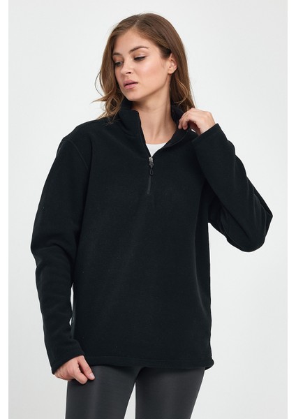 Süperlife Kadın Rahat Kalıp Softech Polar Yarım Fermuarlı Sweatshırt SPR24PWK20 modelleri