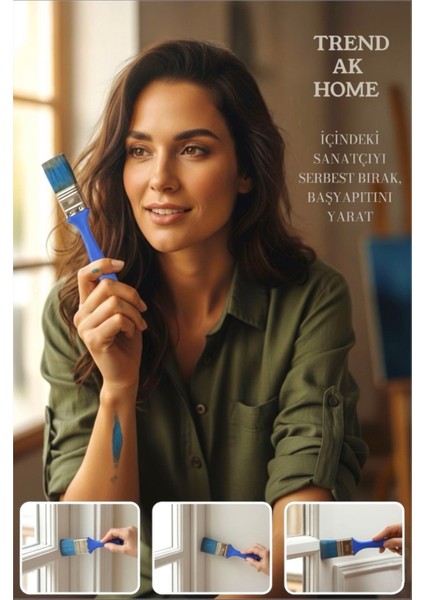 Lüks Kestirme Fırçası No:1.5 Boya Fırçası modelleri