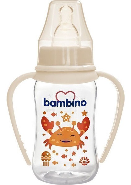 Şeffaf 150 ml Kulplu Pp Biberon, Ergonomik ve Kullanışlı Tasarım