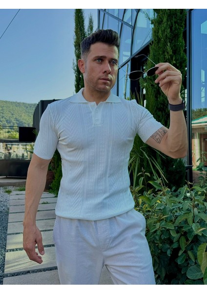 Polo Yakat-Shirt Beyaz Renk fiyatları