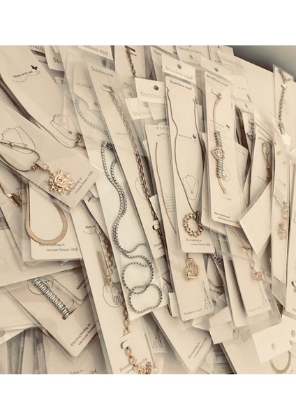 sürpriz takı kavanozu kararmayan kalite çelik vip takılar/ kendine hediye modelleri