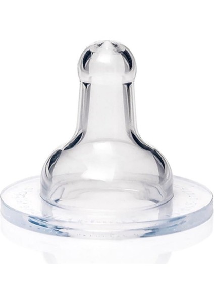 Şeffaf Geniş Ağızlı Bebek Biberon Emziği, Konforlu ve Sağlıklı Kullanıma Uygun
