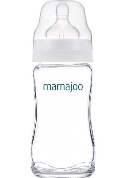 Şeffaf 240ML Cam Biberon, Sağlıklı ve Dayanıklı Bebek Ürünleri