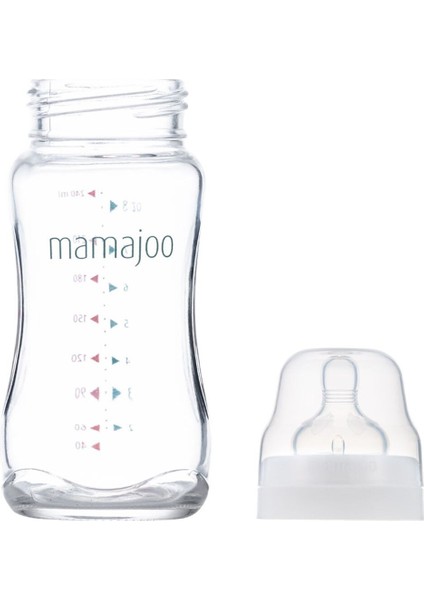 Şeffaf 240ML Cam Biberon, Sağlıklı ve Dayanıklı Bebek Ürünleri indirimleri