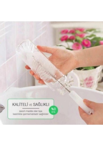 Pratik ve Hijyenik Bebek Biberon Temizleme Fırçası, Kolay Kullanım ve Güvenli Temizlik Sağlar.