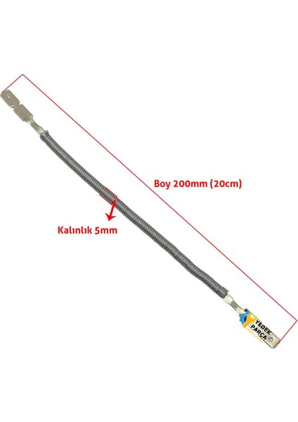 Elektrikli Soba Cam Teli Rezistansı Kısa 500W 20CM Quartz fiyatları